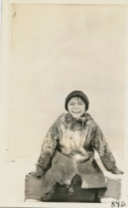 Image of Nascopie Indian [Innu] child [girl]